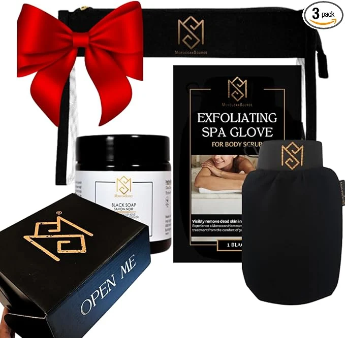 Easy-to-Use Exfoliating Glove Kessa Mitt Body Scrubber – Dead Skin Remover Shower Glove Smart