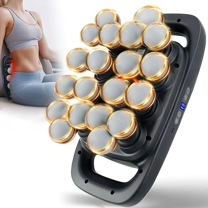 Clean 20 Head Massage Gun More Powerful than 16 Head Massager Deep Tissue Massager Fine Crafted