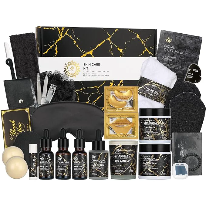 Comfortable Mothers Day Gift for Mom Body Facial Kit Gift Face Cream Self Care Kit Proven