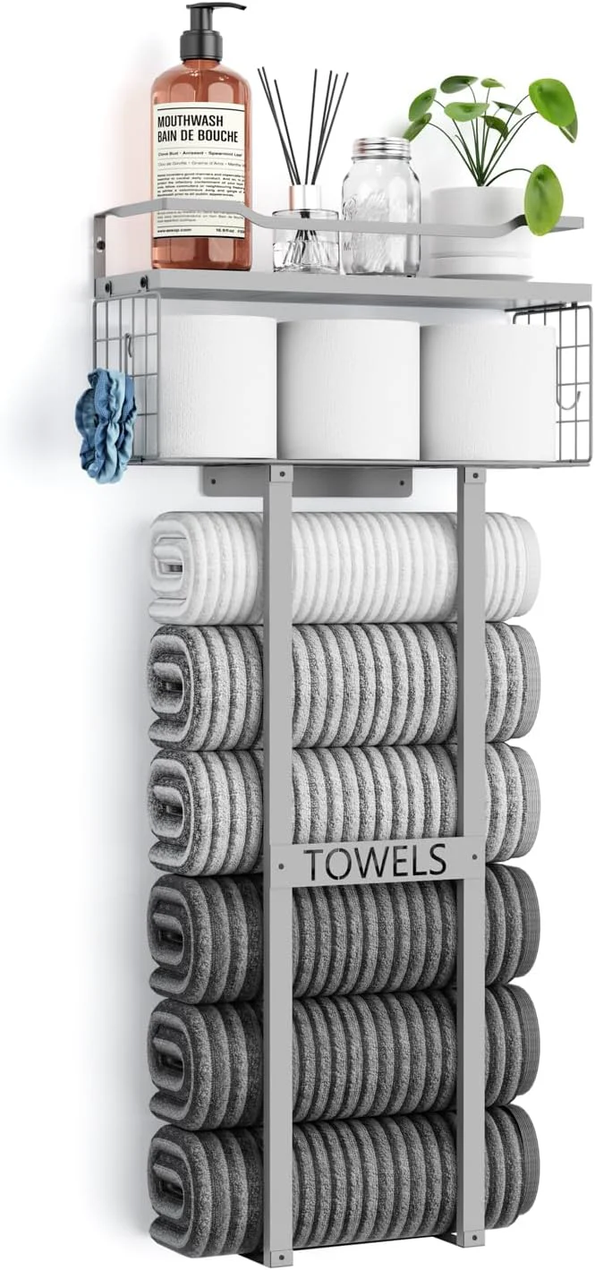 Effective Aetyord Towel Racks for Bathroom Reusable