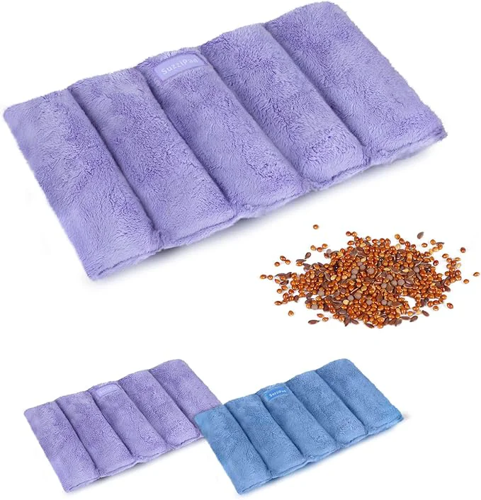 Effective SuzziPad Heating Pad Microwavable 6.5×12 Reusable Heat Pads Official