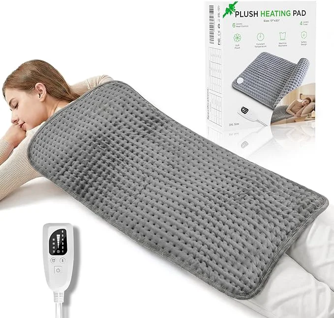 Proven Heating Pad for Back Neck and Shoulders 17 ×33 Large Heated Pad Original