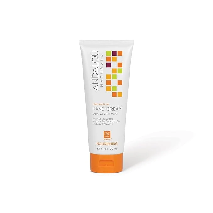 Premium Andalou Naturals Clementine Hand Cream 3.4 Ounce Superior