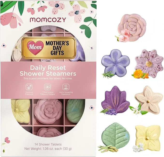 Clean Momcozy 14-Pack Shower Steamers Natural