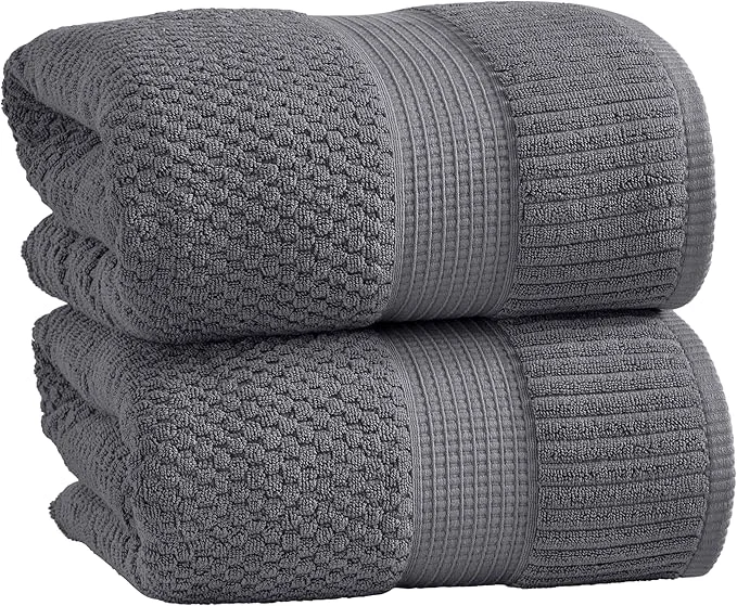 Luxury NY Loft Cotton 2 Pack Bath Sheet Towel Set Extra Large Oversize Bath Original