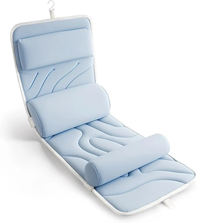 Verified Sunlit Ultra Soft Full Body Bath Pillow Long-Lasting