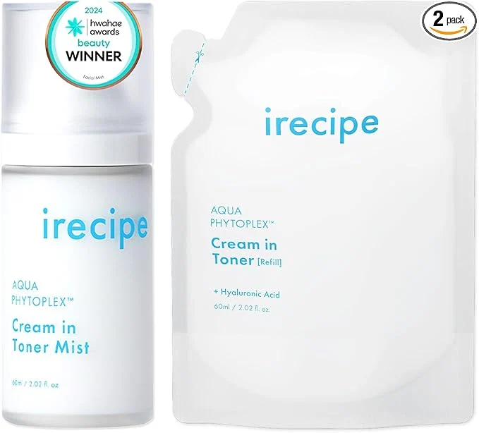 Recyclable Aqua Phytoplex Cream in Toner Mist Long Lasting Deep Hydration All-in-One Certified