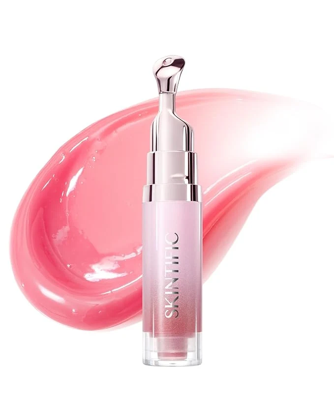 Excellent SKINTIFIC Peptide Brightening Lip Serum Hydrating Plumping Tinted Lip Gloss Environmentally Friendly