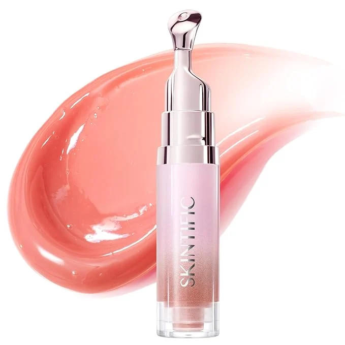 Convenient SKINTIFIC Peptide Brightening Lip Serum Hydrating Plumping Tinted Lip Gloss First-Class