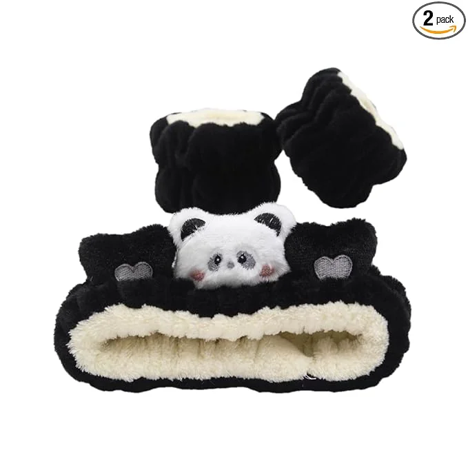 Trendy SIGHT 2 Pack Cute Animal Headbands Long-Lasting