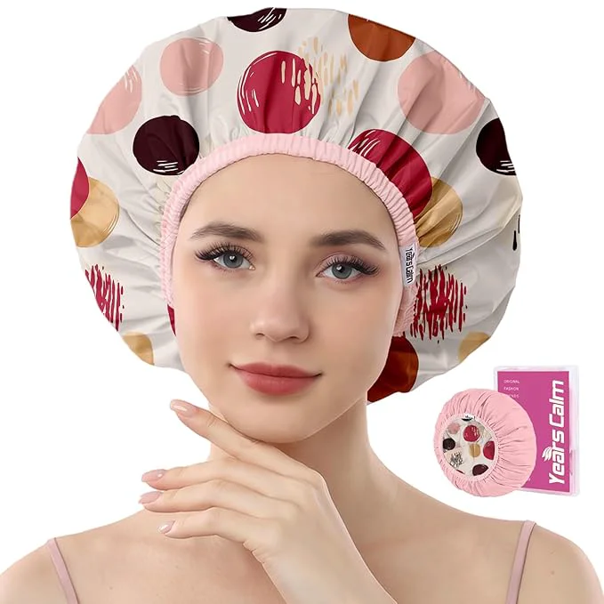 Original Design Years calm Waterproof Shower Cap Consistent