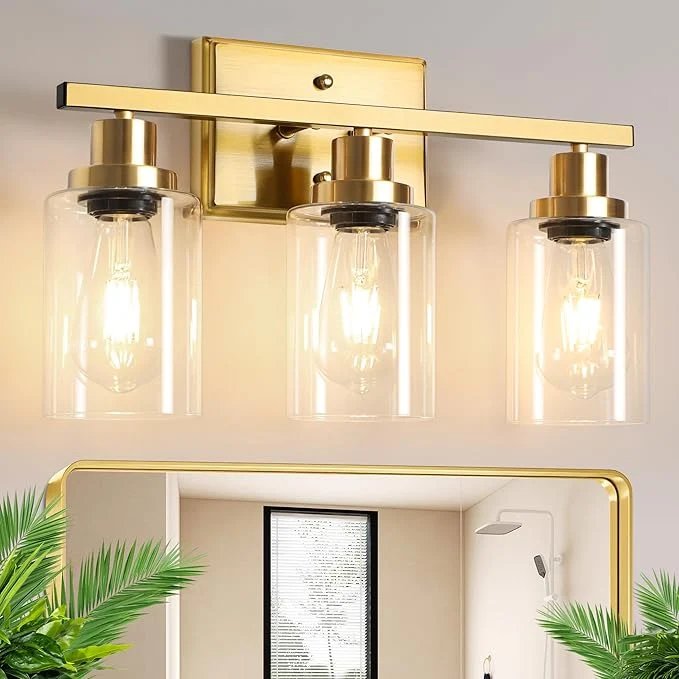 Classic Ascher Bathroom Vanity Light Fixtures 3 Light Wall Sconces Lighting Next-Generation