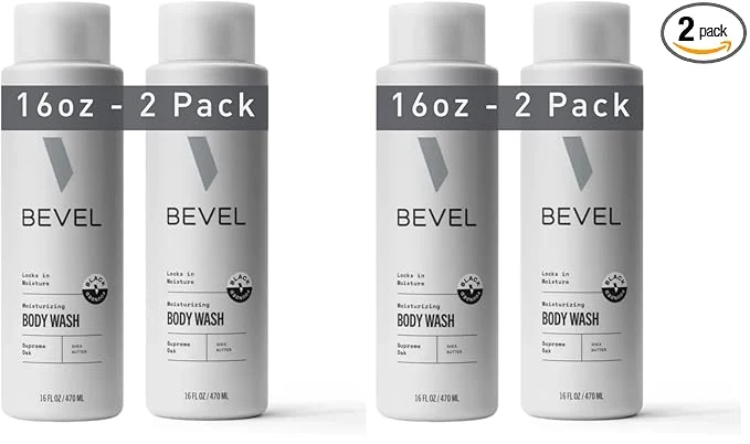 Modern Bevel Moisturizing Body Wash for Men Soft