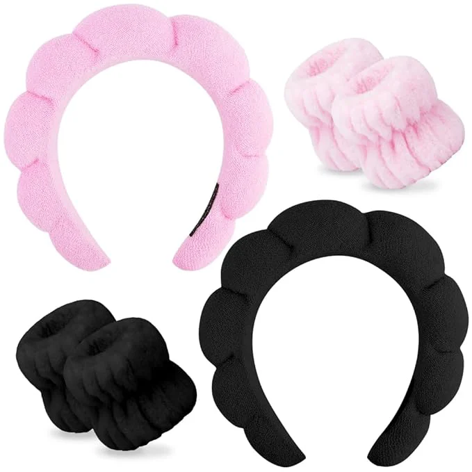 Elite SPA Headbands for Washing Face Makeup Headbands Pure