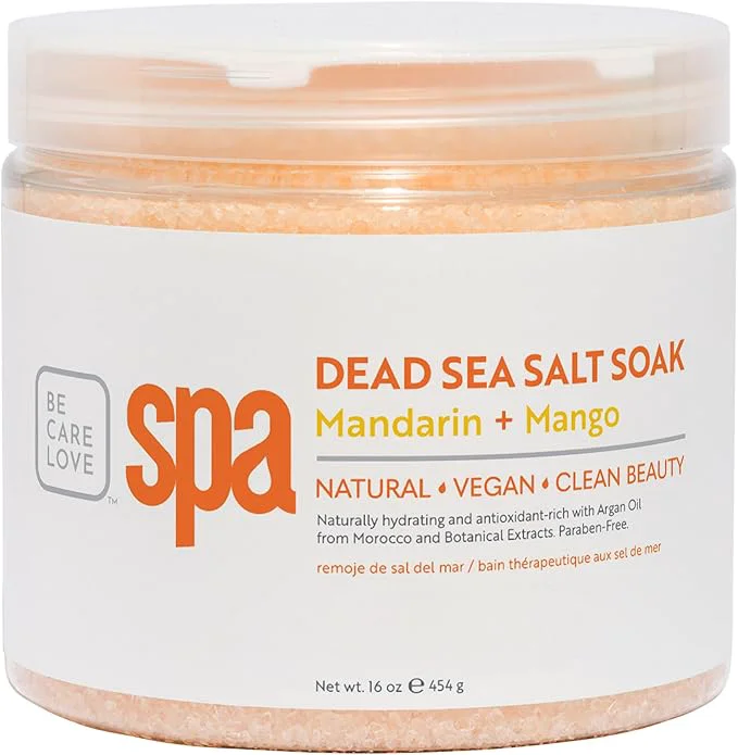 Optimized BCL Spa Mandarin Mango Dead Sea Salt Soak – Professional Age-Defying Soak Fine