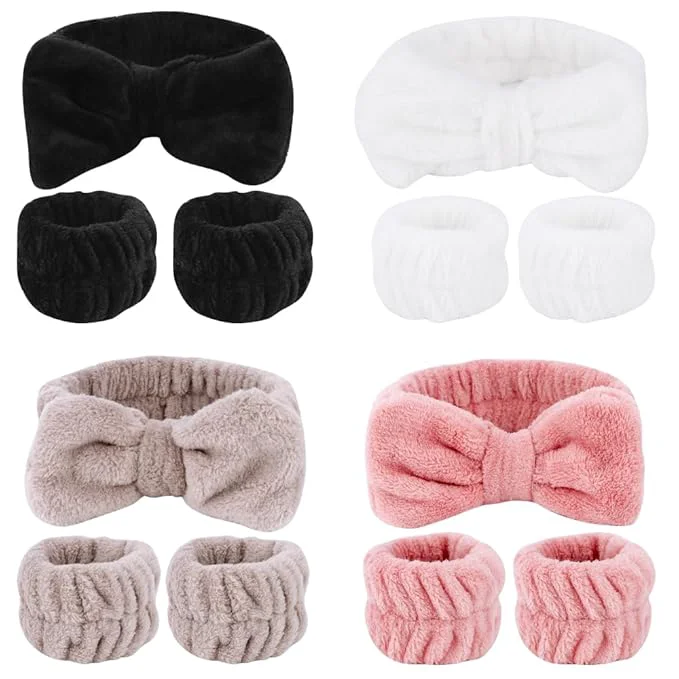 Practical SPA Headbands for Washing Face Makeup Headbands Safe