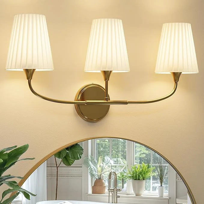 Dependable Bathroom Light Fixtures Over Mirror 3 Light Vanity Light Clean