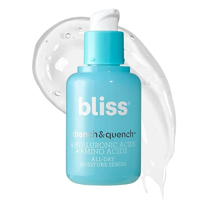 Powerful Bliss Drench Quench Hyaluronic Acid Serum – Hydrating Face Serum Efficient