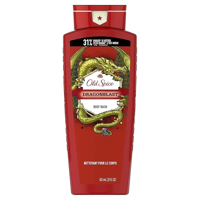 Quality Old Spice Body Wash for Men Wild Collection Dragonblast Scent 21 Fl Oz Fine