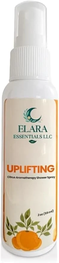 Selected Uplifting Aromatherapy Shower Spray – Energizing Citrus Mist Convenient