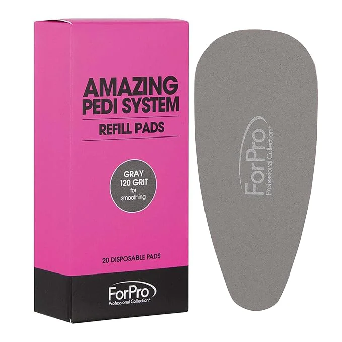 Eco-Friendly ForPro Professional Collection Pedi System Refill Strips 120 Grit Genuine