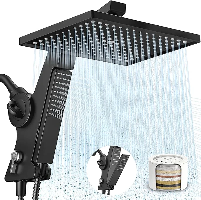 Original MakeFit Filtered Rain Shower Head Efficient