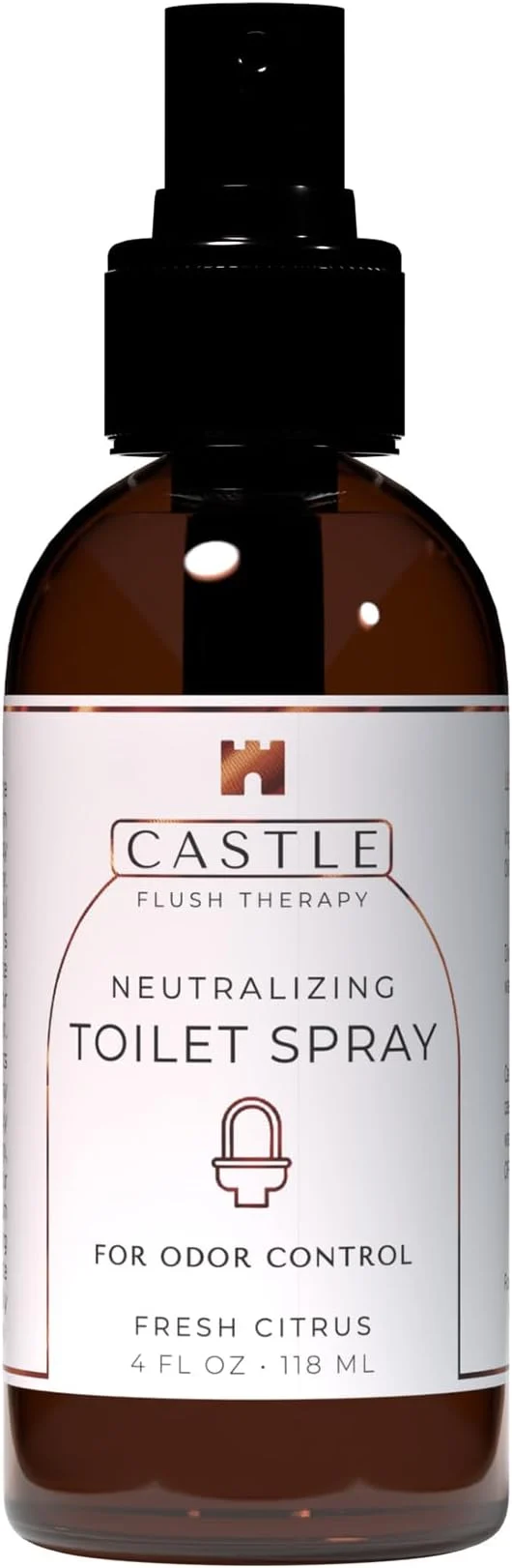 Genuine Castle Flush Therapy Neutralizing Toilet Spray Odor Control Mist Over The Exclusive