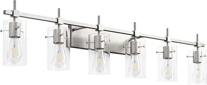 Smart SOLFART 49.2 inch 6 Lights Vanity Light fixtures Durable