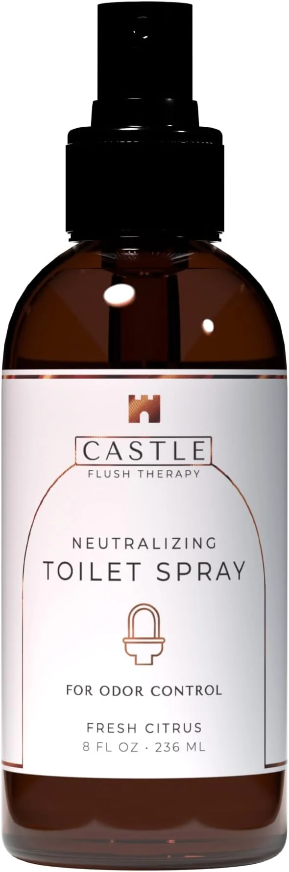 Professional Castle Flush Therapy Neutralizing Toilet Spray Odor Control Mist Over The Reliable