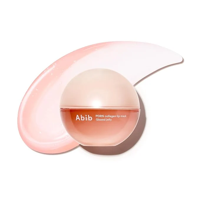 Quality Abib PDRN Collagen Lip Mask Glazed Jelly 0.38 fl oz Korean Lip Butter Balm Natural