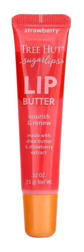 Effective Tree Hut Strawberry Sugarlips Lip Butter Hydrating Lip Care Minimalist