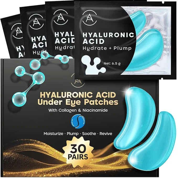 Consistent AURAE Hyaluronic Acid Under Eye Patches Crafted