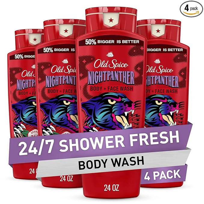 Certified Old Spice Cleansing Body Wash for Men 3X Defense 24 7 Shower Fresh Genuine