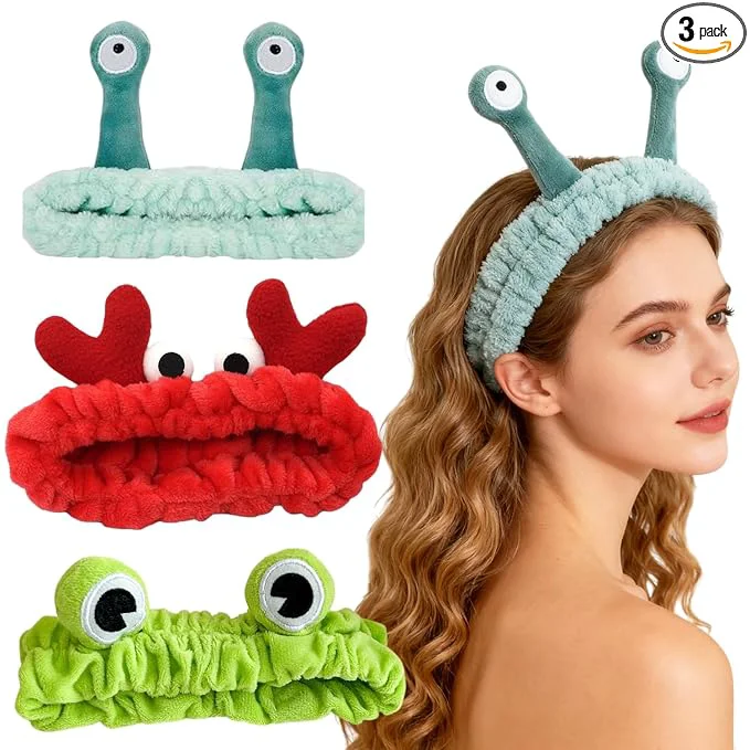 Luxury 3pcs Spa Headband Cute Hair Band Minimalist