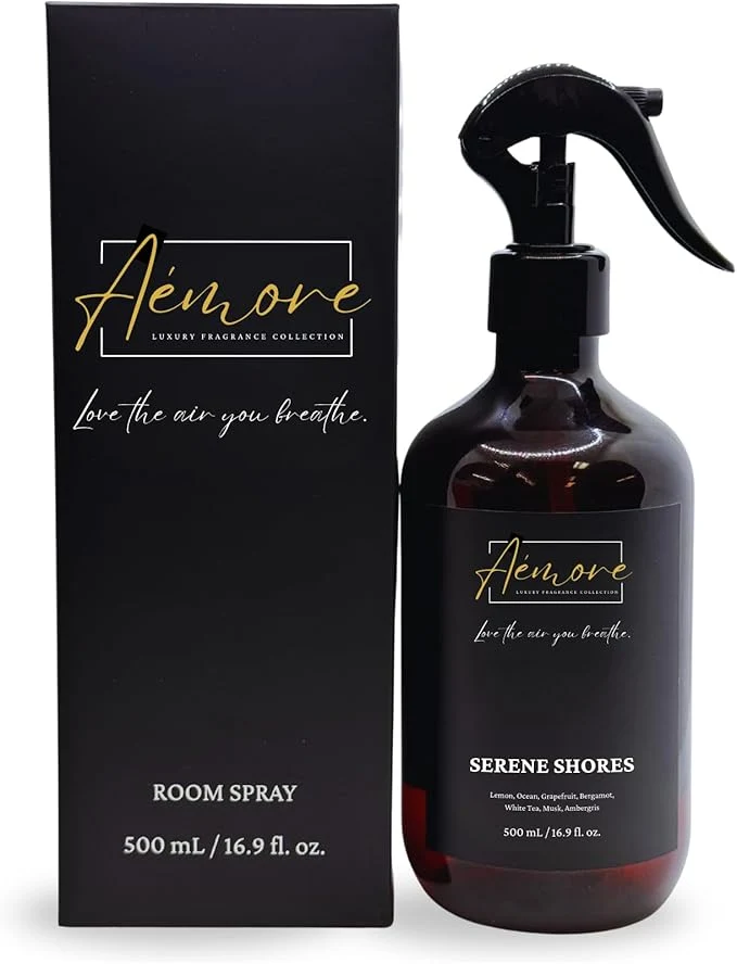 Modern Room and Linen Spray 500 ml Relaxing Home Fragrance and Bathroom Deodorizer Versatile