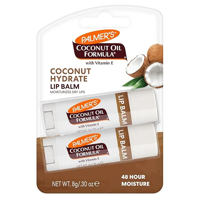 Proven Palmer’s Coconut Oil Formula Lip Balm Duo All-Day Moisturization Hydrates Dry Specialty