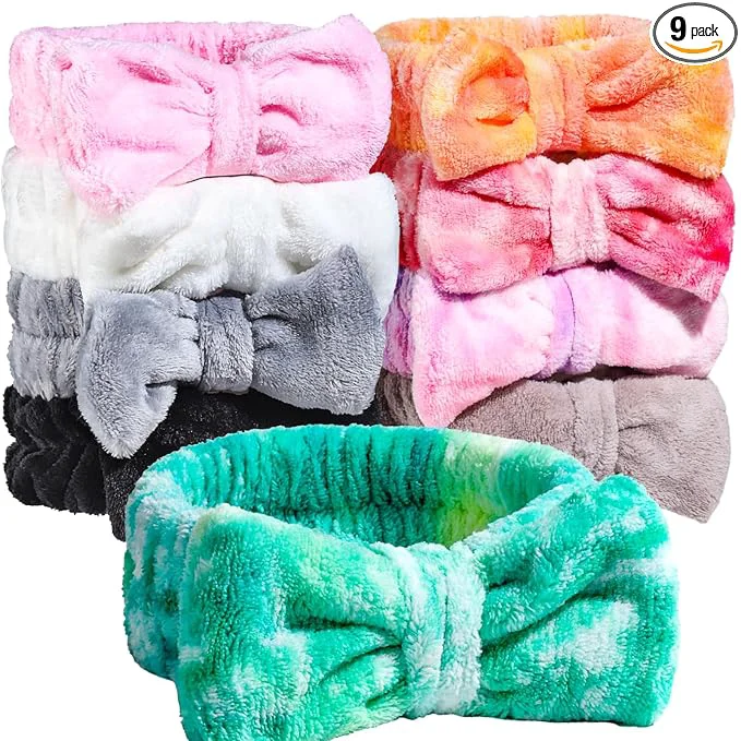 World-Class Teenitor Spa Headbands Reusable