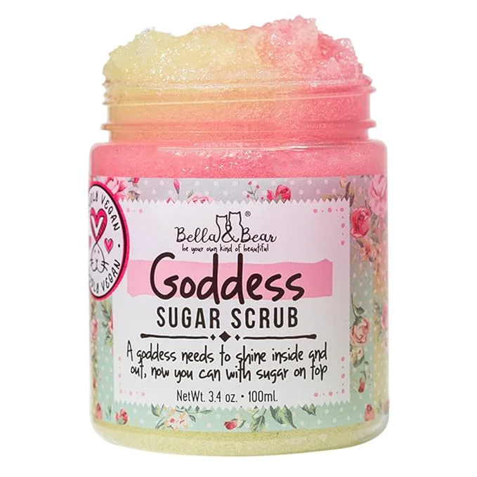 Healthy Bella Bear Goddess Sugar Scrub Recyclable