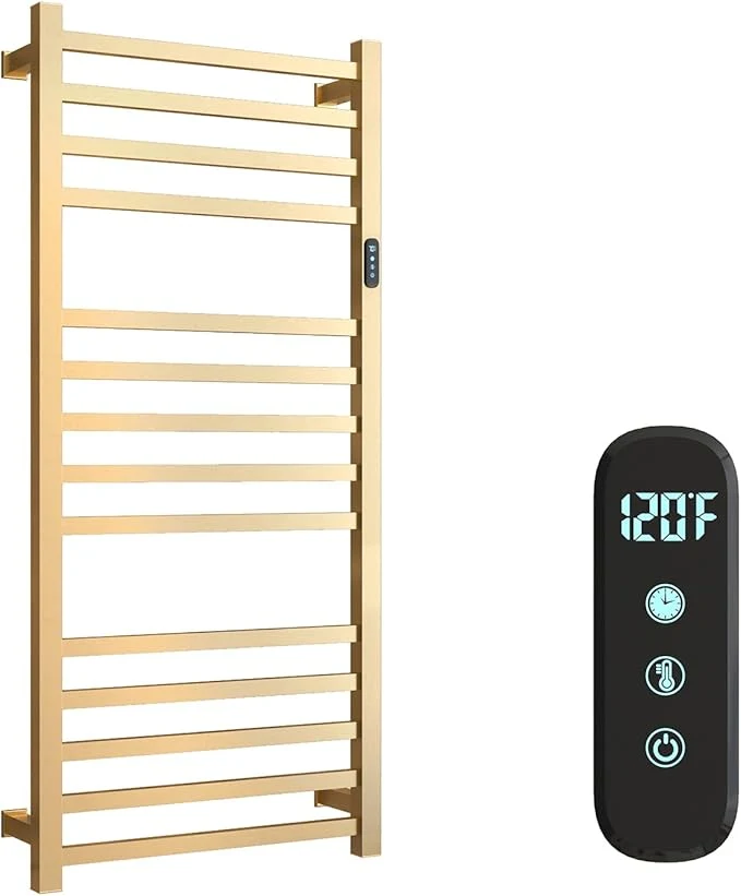 Casual 14 Bars Luxury Towel Warmers Wall Mounted Heated Towel Rack Towel Warmer Exceptional