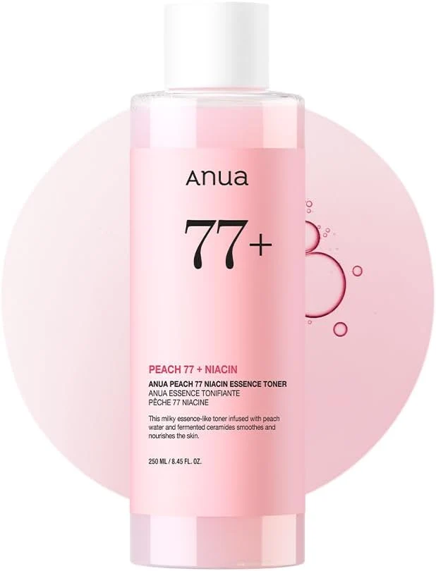 Carefully Designed Anua Peach 77 Niacin Essence Toner 250ml Brightening Toner Effective