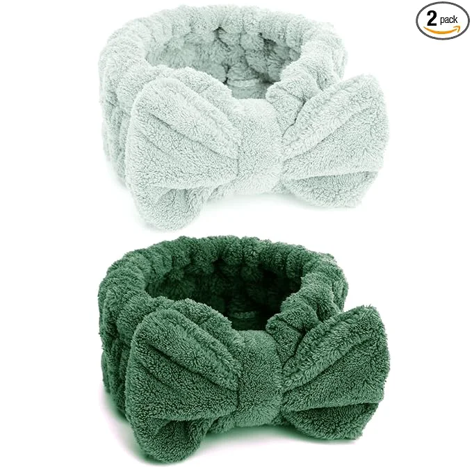 Crafted Huachi Headbands for Women Makeup Face Wash Head Band for Women Girls Long-Lasting