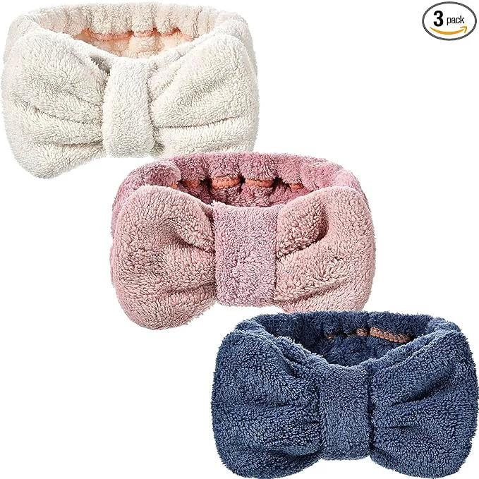 Expertly Made Hicarer 3 Pieces Towel Headbands Organic
