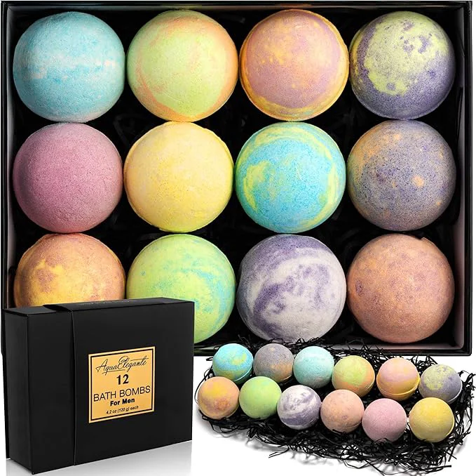 High-Performance Luxury Bath Bombs for Men Authentic