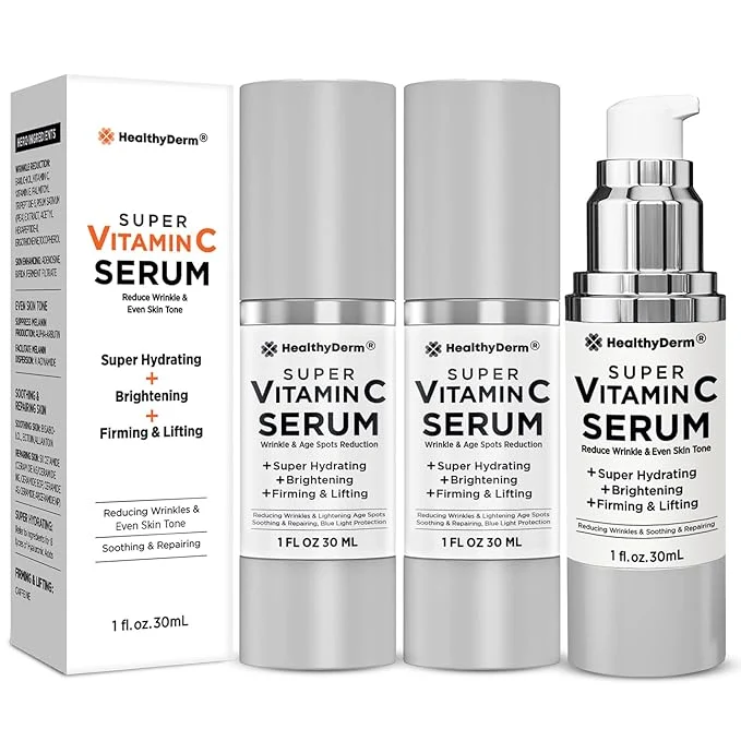 Fashionable Super Vitamin C Serum for Women Over 70 Niacinamide Vitamin C Hyaluronic Acid Exclusive