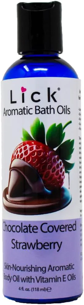 Smooth Lick Chocolate Covered Strawberry Aromatic Bath Oil Fine