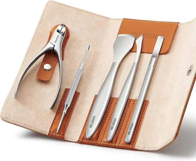 Superior MR.GREEN Pedicure Knife Set Professional Ingrown Toenail Clippers Foot Care Responsible