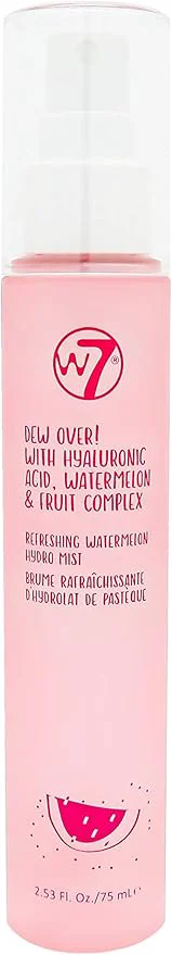 Lightweight W7 Dew Over Hydrating Face Mist Superior