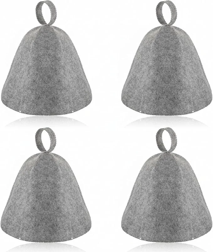 Trusted JaGely Sauna Hat for Men Women Sauna Hat Vaporarium Cap Russian Banya Cap for Original