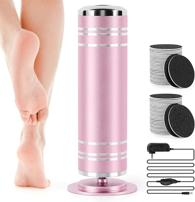 Fine Electric Foot File Callus Remover Adjustable Speed 1000RPM Feet File Grinder Secure