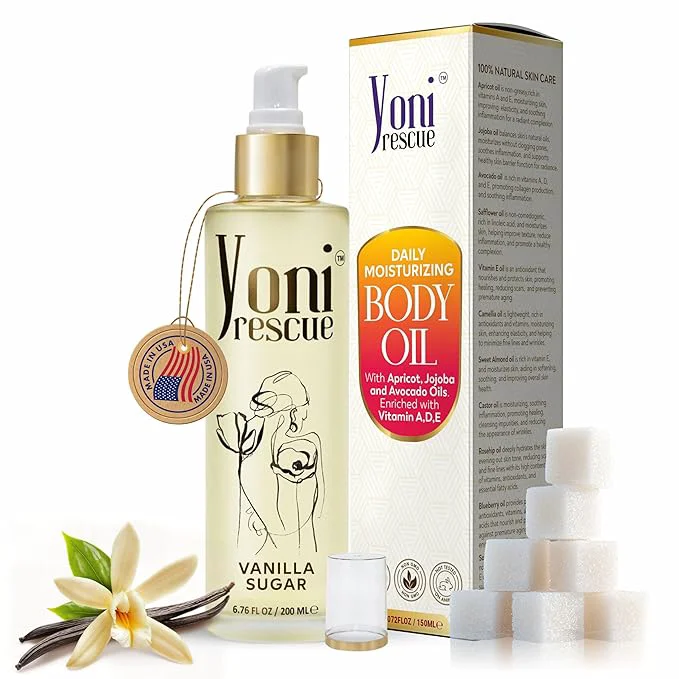 Long-Lasting Vanilla Body Oil Daily Skin Moisturizer Smart